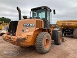 Used Case Loader,Used Case Loader in yard,Used Loader in yard,Front of used Loader